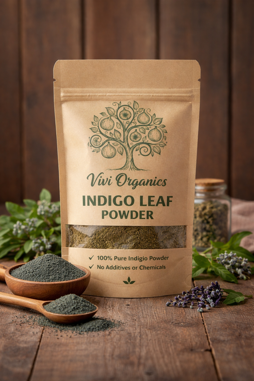 Indigo Leaf Powder